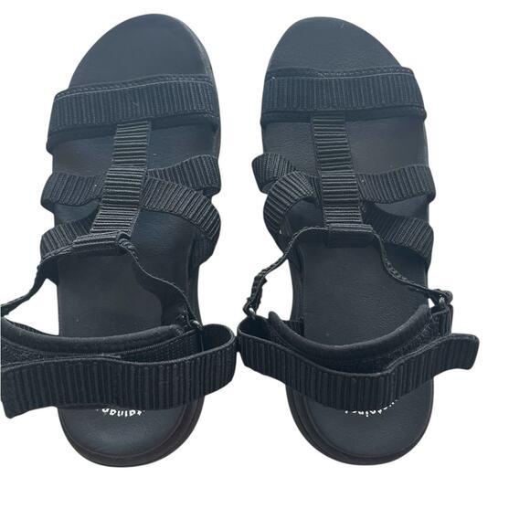 DR. SCHOLL"S Comfort Sandals – Black Textured Velcro, Sz 7, NWOT - Picture 4 of 5